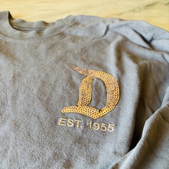 Disneyland spirit jersey rose gold sequins - Picture 3 of 5